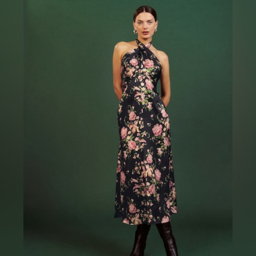 NWT Reformation Maddison Silk Dress